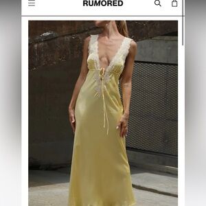 Venice maxi dress by Rumored